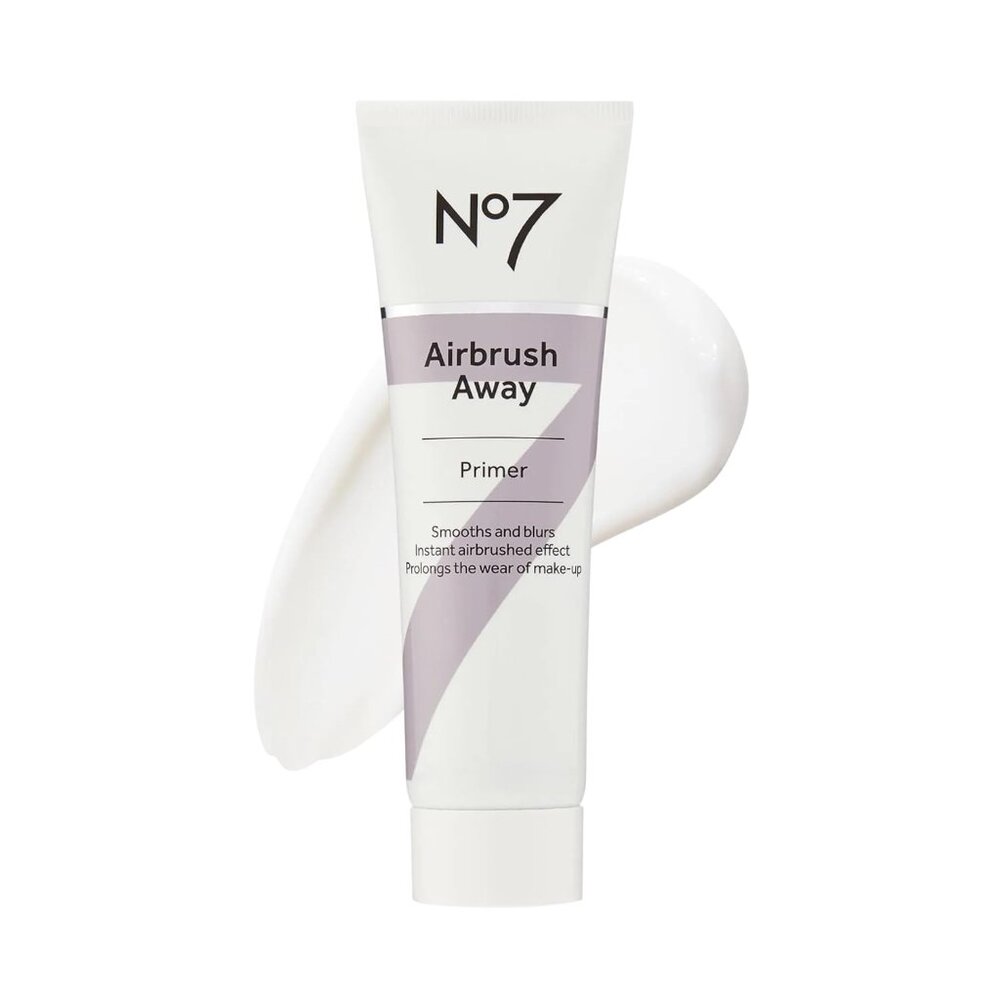 2/$25 - No7 Airbrush Away Face Primer Hydrating Makeup Primer Hyaluronic Acid